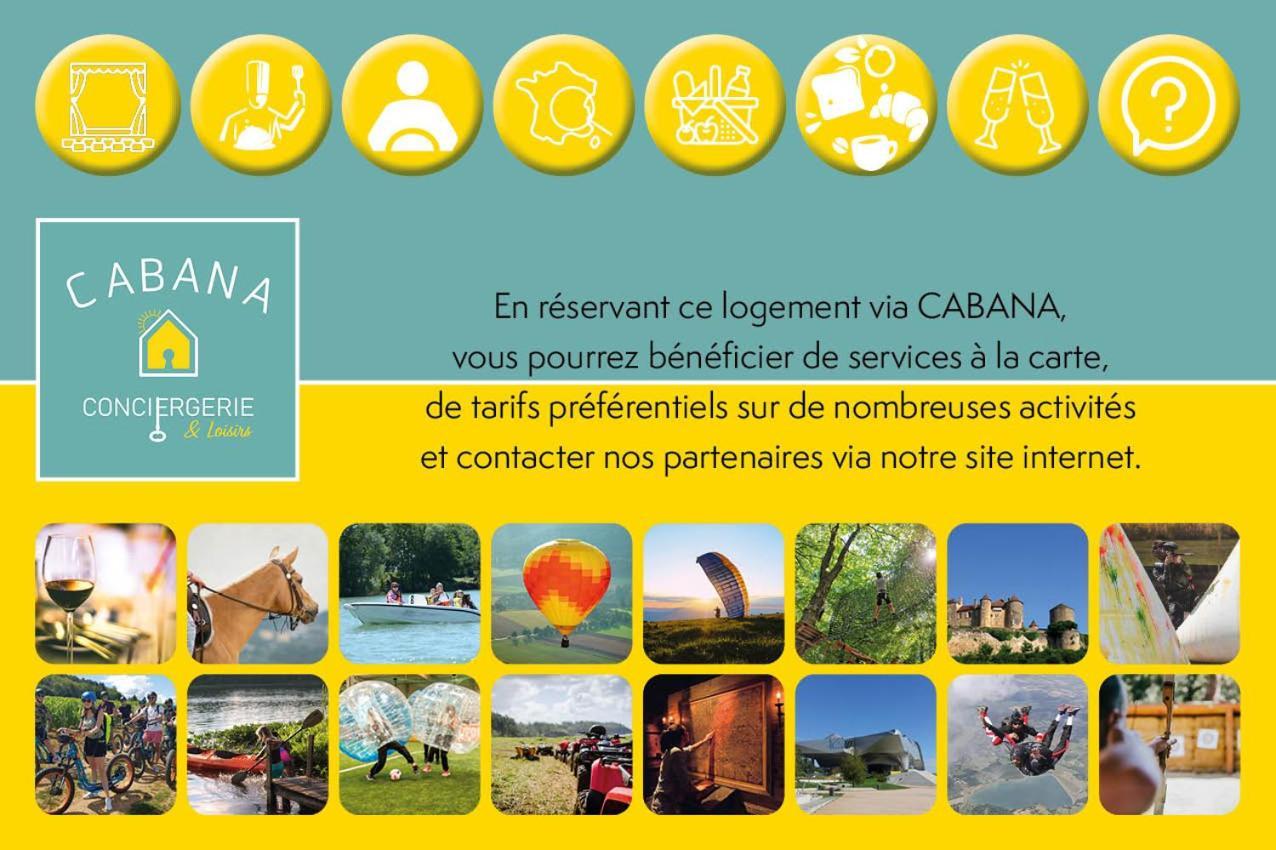Cabana & Confort - Proche Centre-Ville , Parking Tournus Kültér fotó